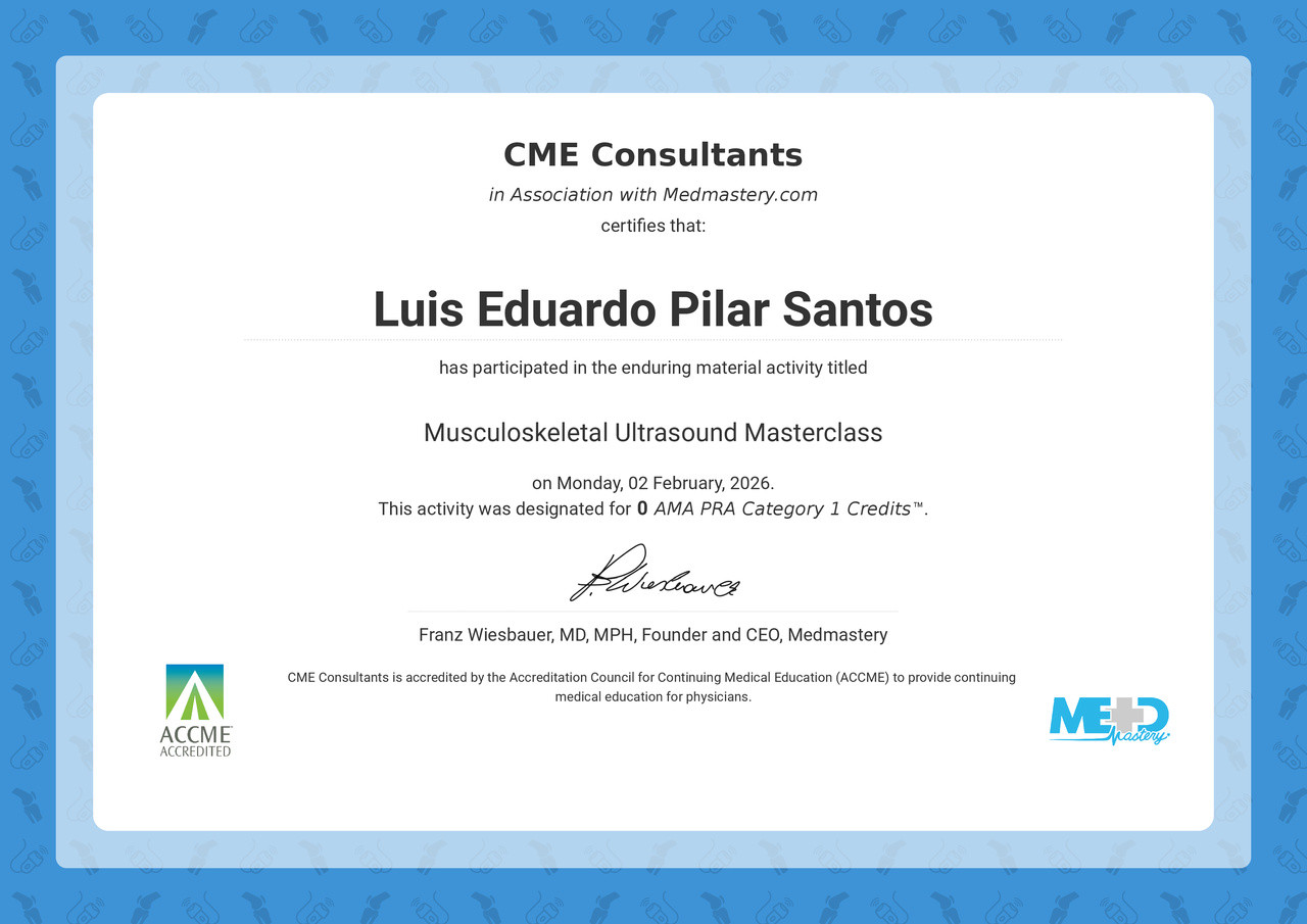 Certificate of Completion | Medmastery