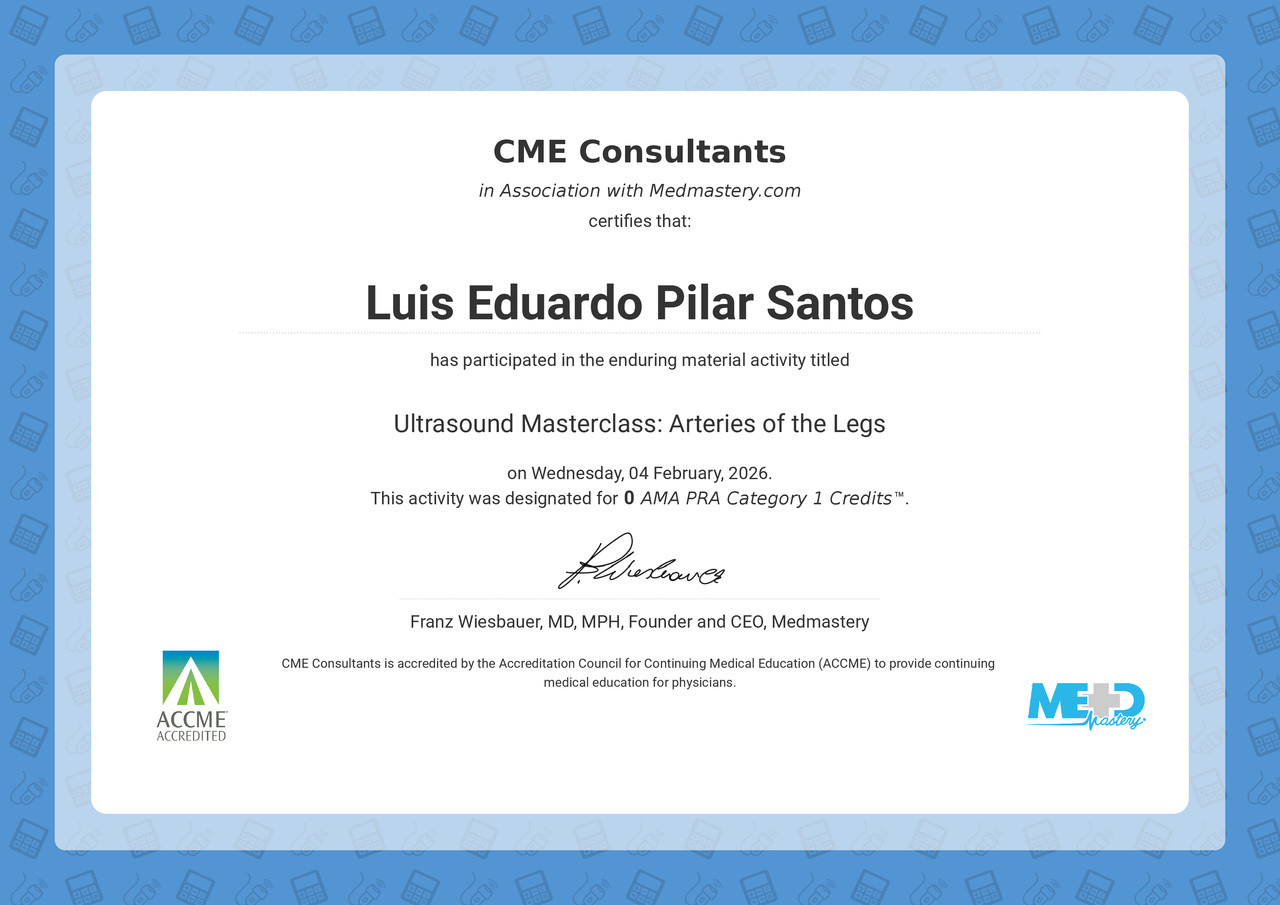 Certificate of Completion | Medmastery