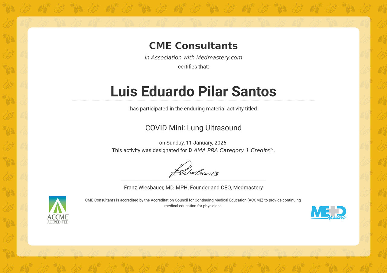 Certificate of Completion | Medmastery