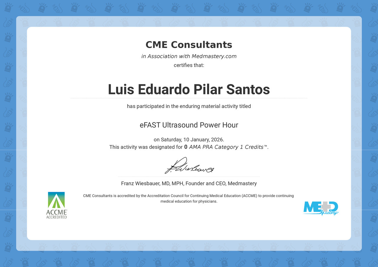 Certificate of Completion | Medmastery